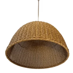 PARANOCTA Abat-jour rond Naturel Ø 45 cm 30 cm Discount