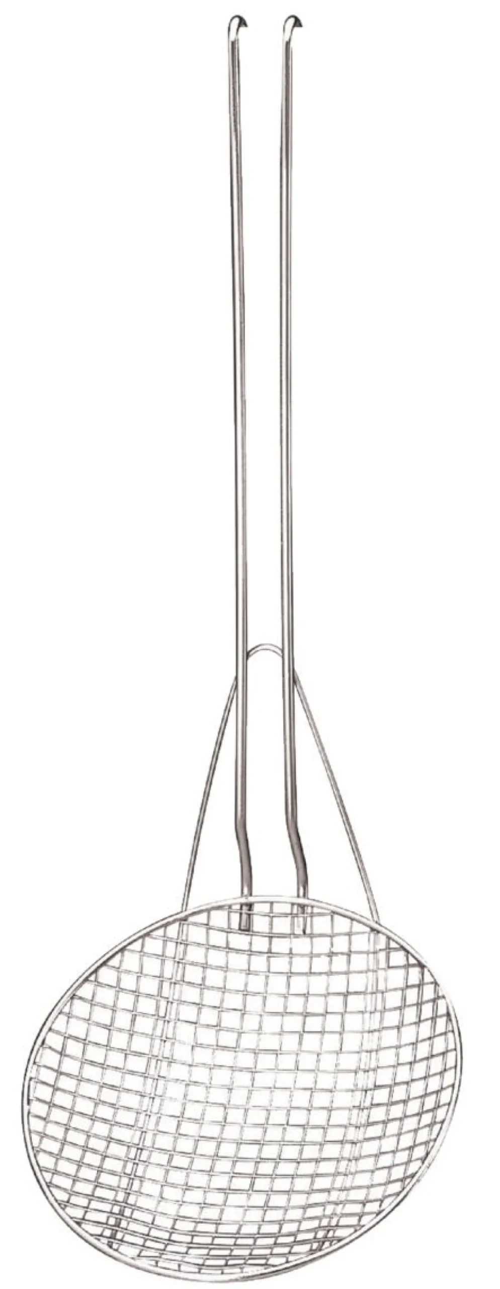 SAINT ROMAIN Araignée inox Ø 18 cm manche 36 cm New
