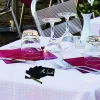 Ardoise de table rectangulaire noir 10,5x7,4x0,1 cm (20 pièces) - SECURIT Clearance