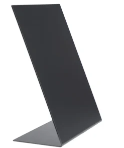 Ardoise de table rectangulaire noir 21,5x15x8,5 cm (3 pièces) - SECURIT Hot