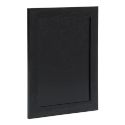 SECURIT Ardoise murale noir 20x24 cm Woody New