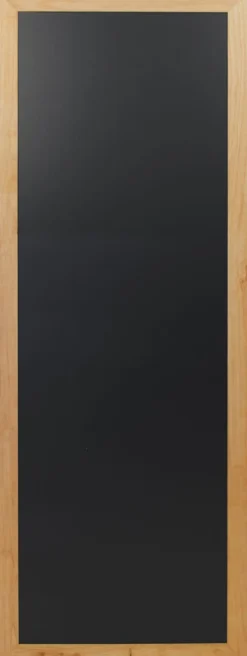 SECURIT Ardoise murale rectangulaire noir 150x56 cm Classique Outlet