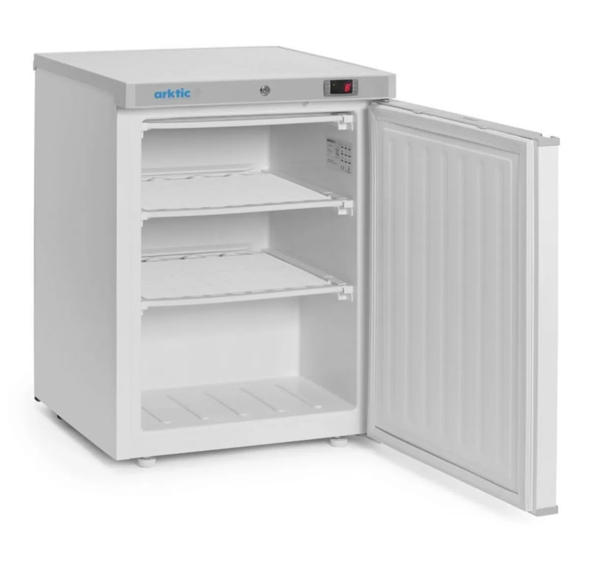 Armoire de congélation blanc froid négatif 200 L 3 niveaux - HENDI New