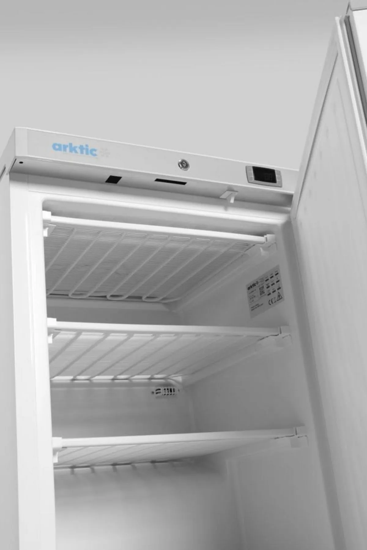 Armoire de congélation blanc froid négatif 200 L 3 niveaux - HENDI New