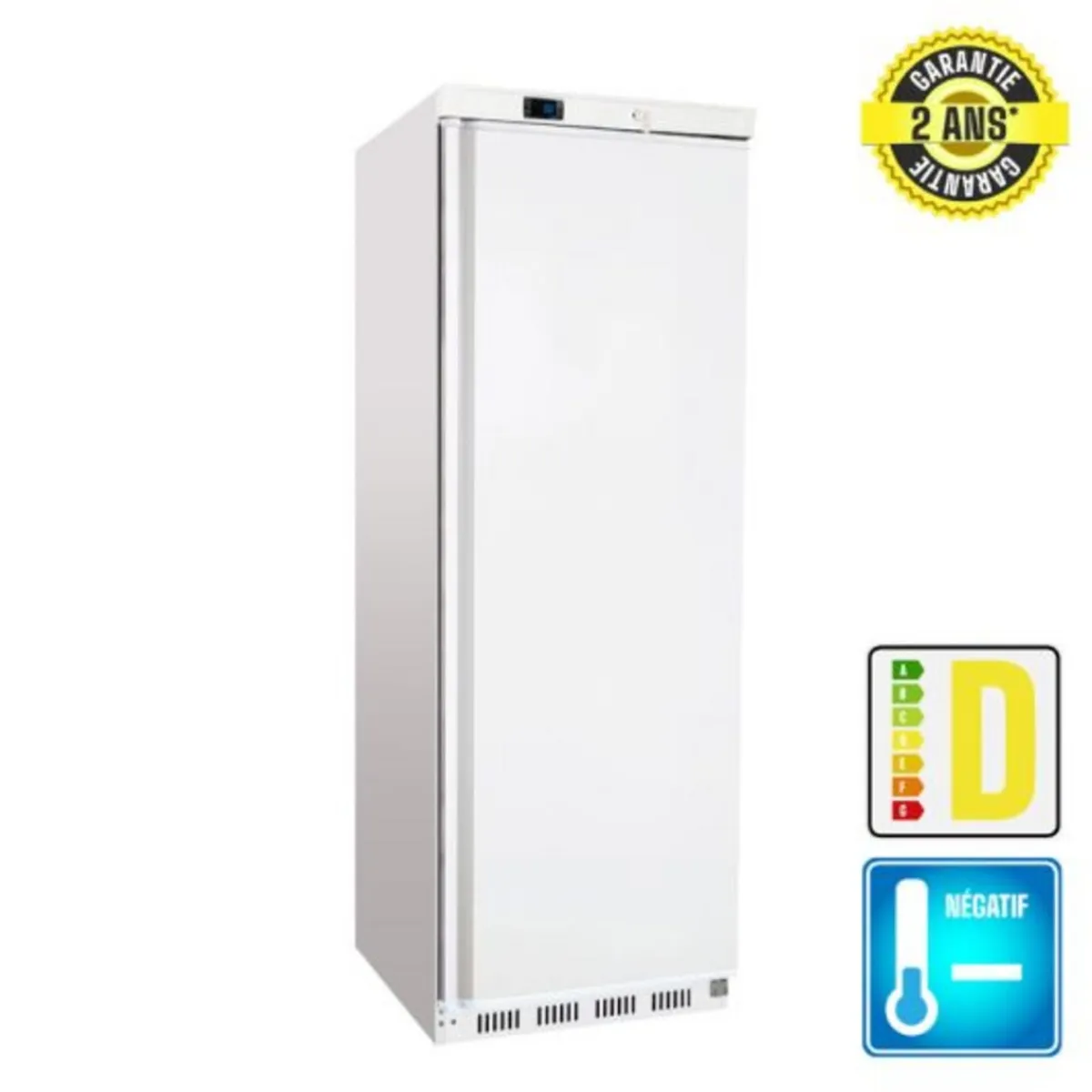 Armoire de congélation 1 porte blanc froid négatif 600 L 7 grilles - PROINOX Discount