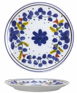 Assiette antipasto blanc porcelaine Ø 21 cm Capri - MOLLENI Sale