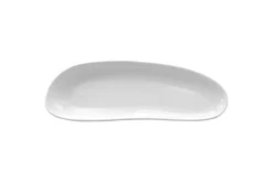 Assiette blanc porcelaine 33,5x12 cm Yayoi - COOKPLAY