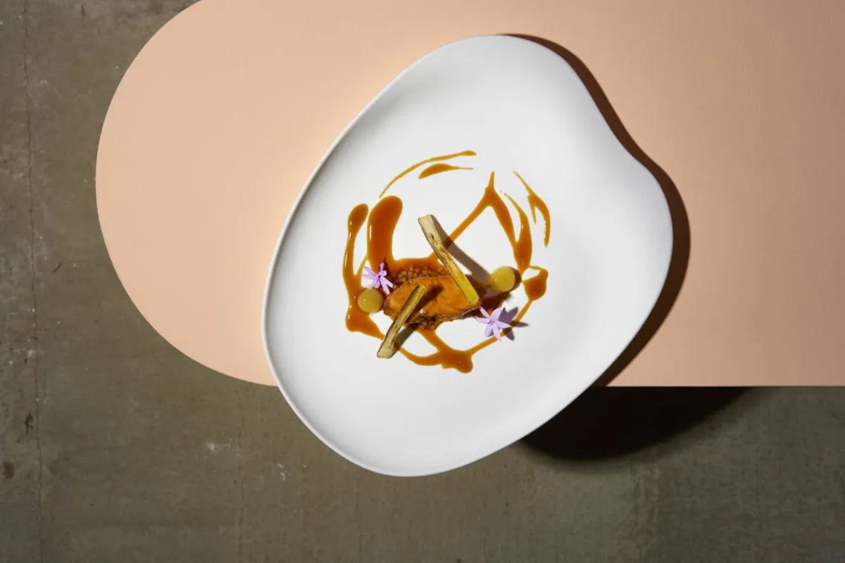 Assiette blanc porcelaine 21x15,5 cm Jelly - COOKPLAY Clearance