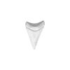 COOKPLAY Assiette blanc porcelaine 14x10 cm Oceancook
