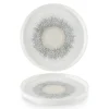 Assiette à bord droit rond Agate grey porcelaine vitrifiée Ø 26 cm Fusion - CHURCHILL Outlet