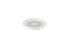 Assiette à bord droit rond Agate grey porcelaine vitrifiée Ø 26 cm Fusion - CHURCHILL Outlet