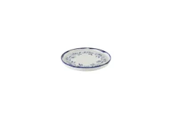 DUDSON Assiette à bord droit rond blanc porcelaine vitrifiée Ø 21 cm Harvest Mediterranean Discount