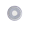DUDSON Assiette à bord droit rond Ink porcelaine vitrifiée Ø 21 cm Harvest Mediterranean Moresque New