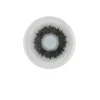 Assiette à bord droit rond Quartz Black porcelaine vitrifiée Ø 21 cm Fusion - CHURCHILL Clearance