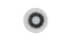 Assiette à bord droit rond Quartz Black porcelaine vitrifiée Ø 21 cm Fusion - CHURCHILL Clearance