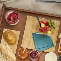 EARTH ESSENTIALS Assiette buffet bambou Naturel 20x20 cm Oxstal (20 pièces) Clearance