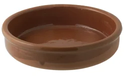 Assiette catalane rond brun terre cuite Ø 8 cm Catalane - PRO.MUNDI Best