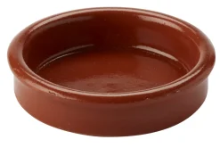 PRO.MUNDI Assiette catalane rond brun terre cuite Ø 6 cm Catalane Best