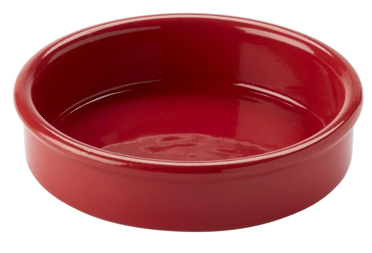 PRO.MUNDI Assiette catalane rond rouge terre cuite Ø 11,5 cm Catalane Best