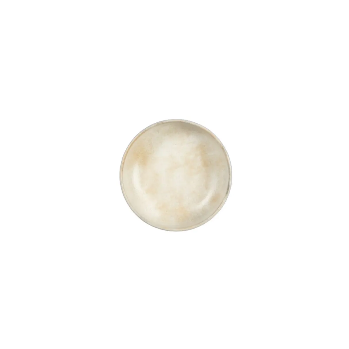 Assiette coupe creuse beige grès émaillé Ø 17 cm Sahara - ACCOLADE Clearance
