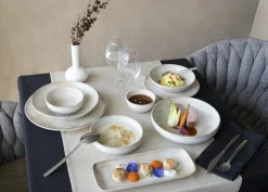 Assiette coupe creuse beige grès émaillé Ø 17 cm Sahara - ACCOLADE Clearance