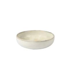 Assiette coupe creuse beige grès émaillé Ø 17 cm Sahara - ACCOLADE Clearance