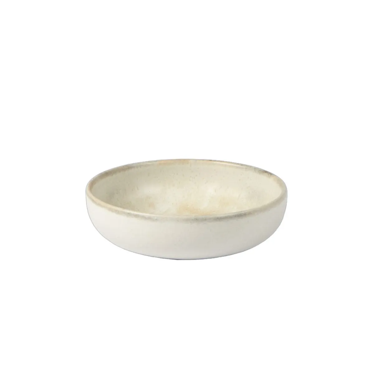 Assiette coupe creuse beige grès émaillé Ø 17 cm Sahara - ACCOLADE Clearance