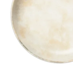 ACCOLADE Assiette coupe creuse beige grès émaillé Ø 22 cm Sahara Best