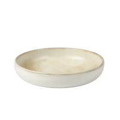 ACCOLADE Assiette coupe creuse beige grès émaillé Ø 22 cm Sahara Best