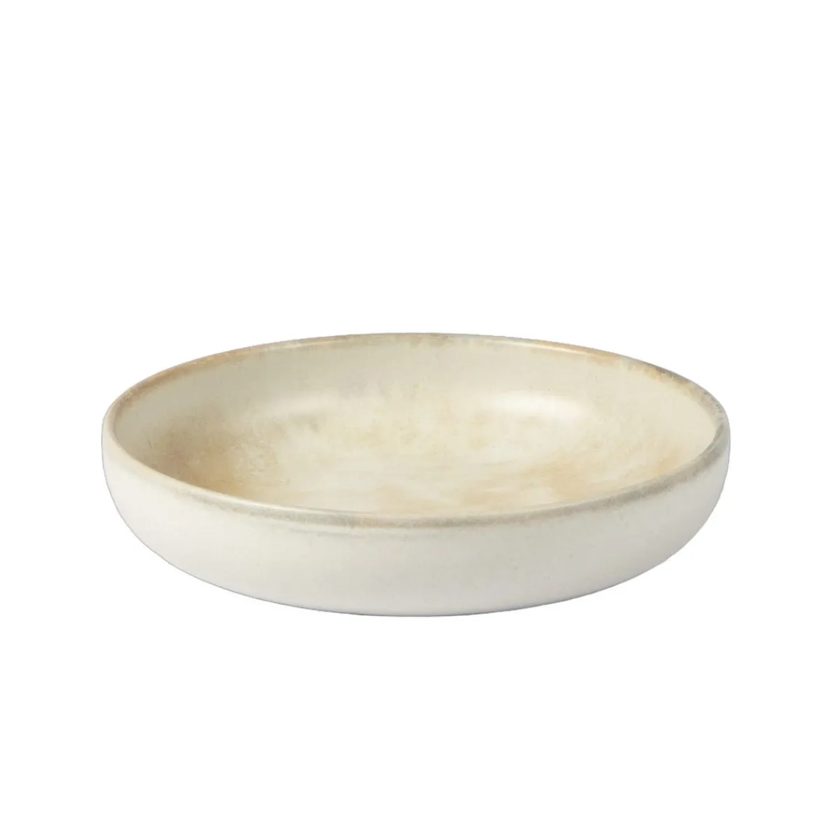 ACCOLADE Assiette coupe creuse beige grès émaillé Ø 22 cm Sahara Best