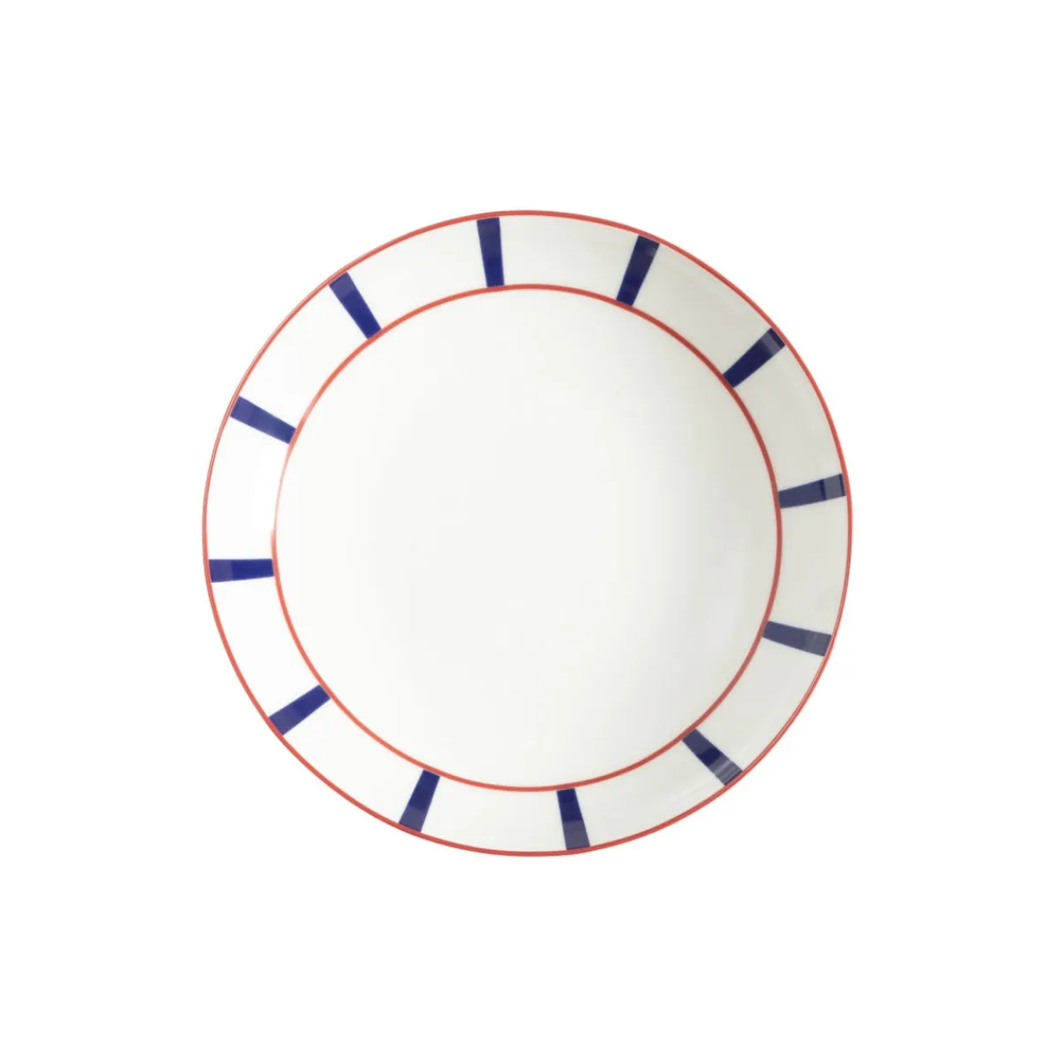 Assiette coupe creuse blanc porcelaine Ø 23 cm Ama - ACCOLADE Outlet