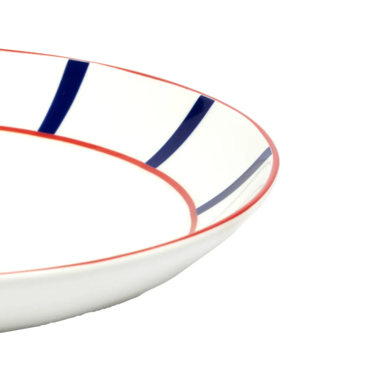 Assiette coupe creuse blanc porcelaine Ø 23 cm Ama - ACCOLADE Outlet