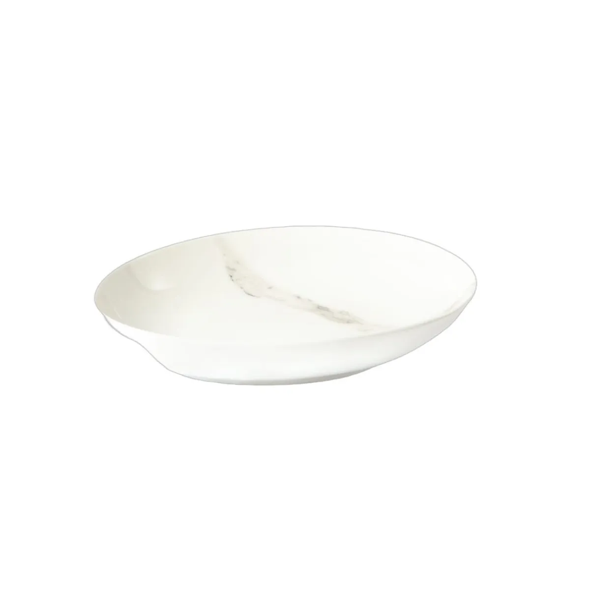 ACCOLADE Assiette coupe creuse blanc porcelaine Ø 27 cm Silk Clearance