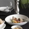 ACCOLADE Assiette coupe creuse blanc porcelaine Ø 20 cm Silk Hot