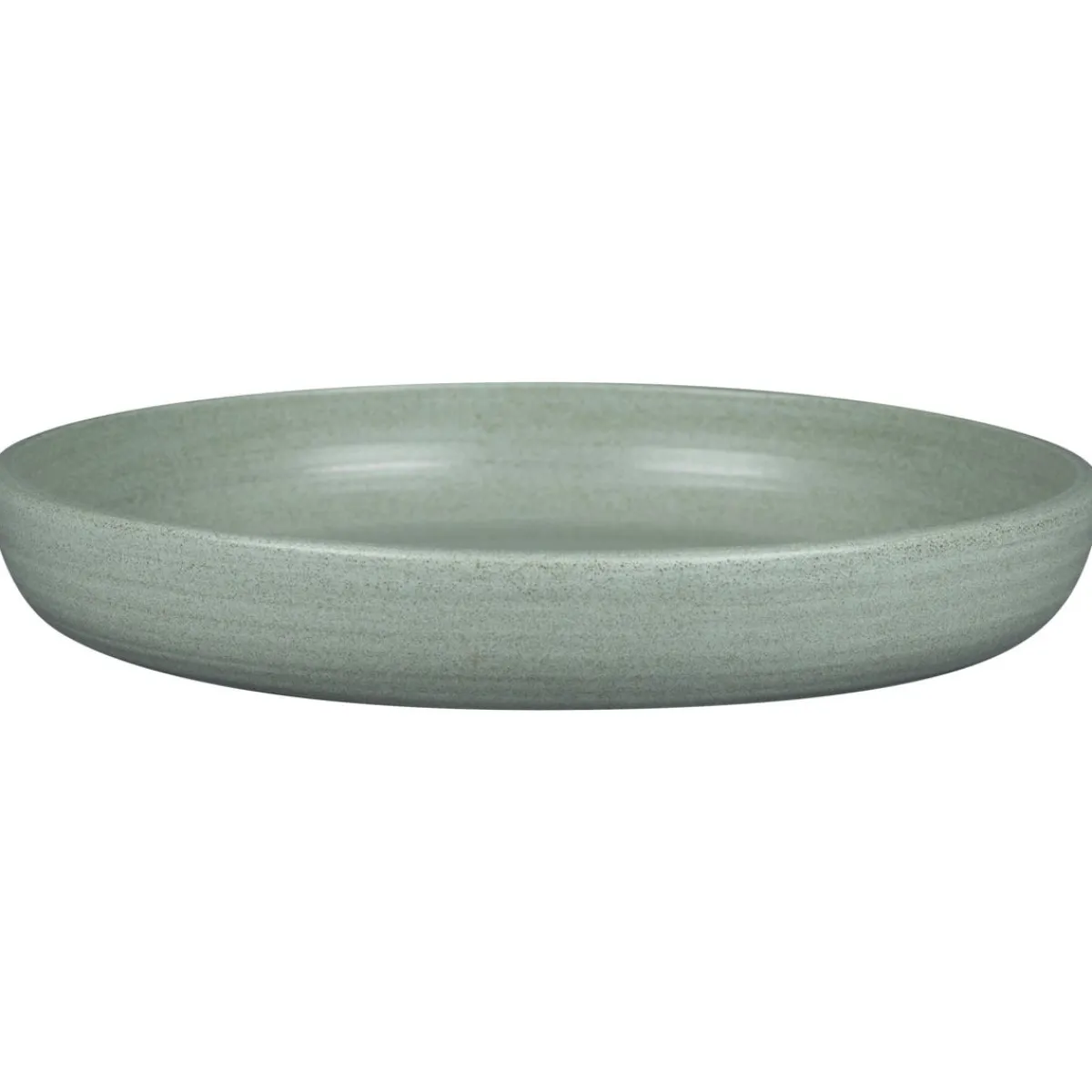 Assiette coupe creuse rond Aqua Green porcelaine vitrifiée Ø 25,8 cm Selva - RAK