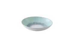 Assiette coupe creuse rond Aquamarine porcelaine vitrifiée Ø 24,8 cm Fusion - CHURCHILL