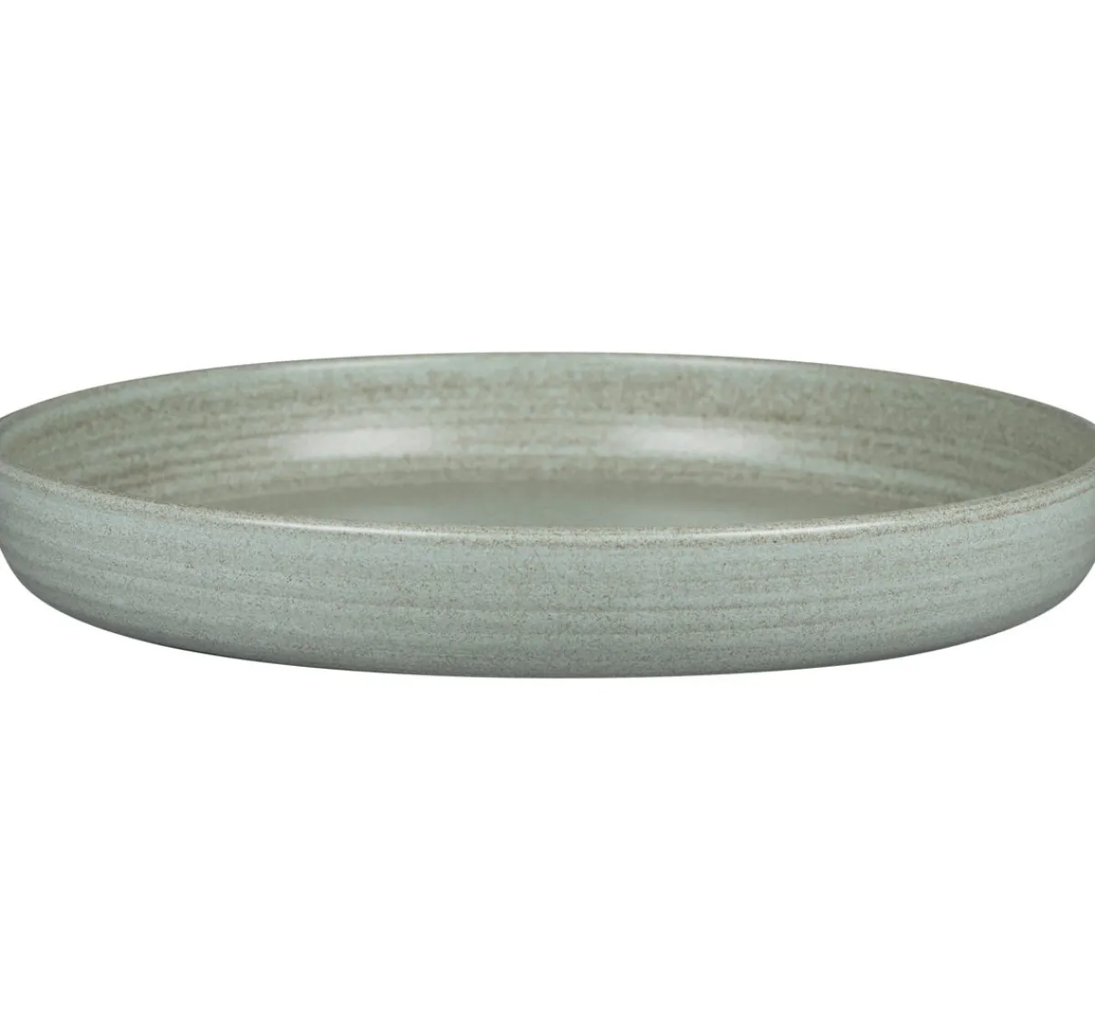 Assiette coupe creuse rond Aqua Green porcelaine vitrifiée Ø 29,7 cm Selva - RAK Discount