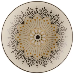 RAK Assiette coupe creuse rond Argila Décor Cartagena porcelaine Ø 29,7 cm Earth Outlet