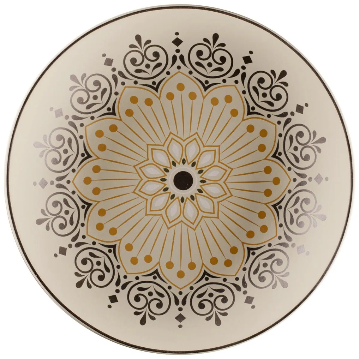 RAK Assiette coupe creuse rond Argila Décor Cartagena porcelaine Ø 29,7 cm Earth Outlet