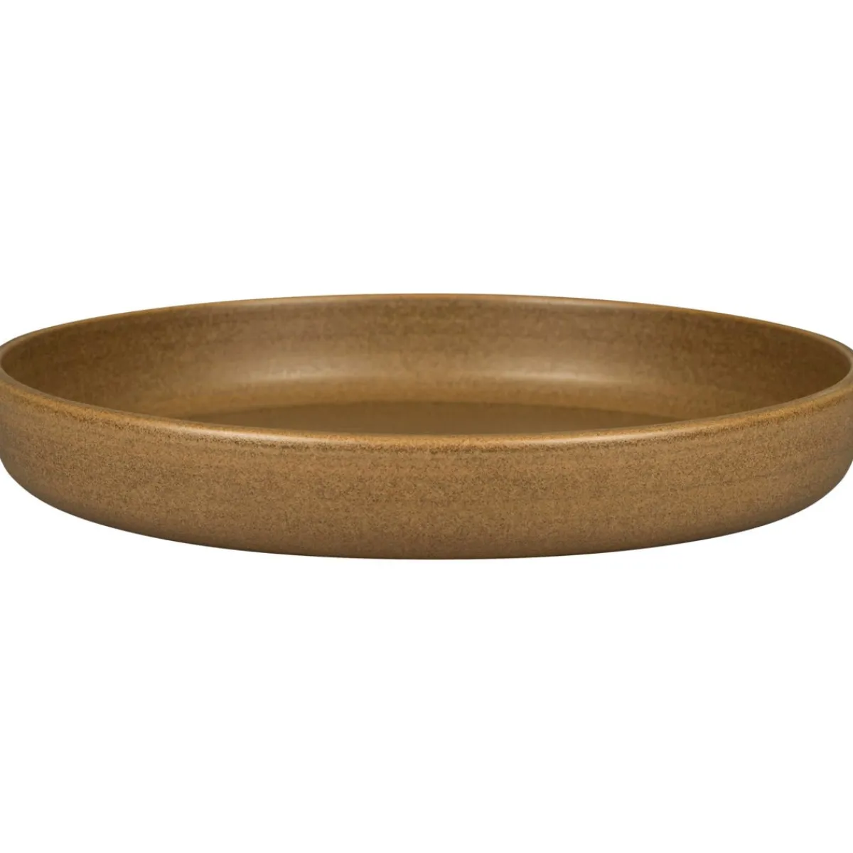 Assiette coupe creuse rond Autumn Brown porcelaine vitrifiée Ø 27,8 cm Selva - RAK Outlet