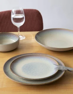 ACCOLADE Assiette coupe creuse rond beige porcelaine Ø 26 cm Savanna Hot