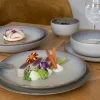 Assiette coupe creuse rond beige porcelaine Ø 23 cm Savanna - ACCOLADE Clearance