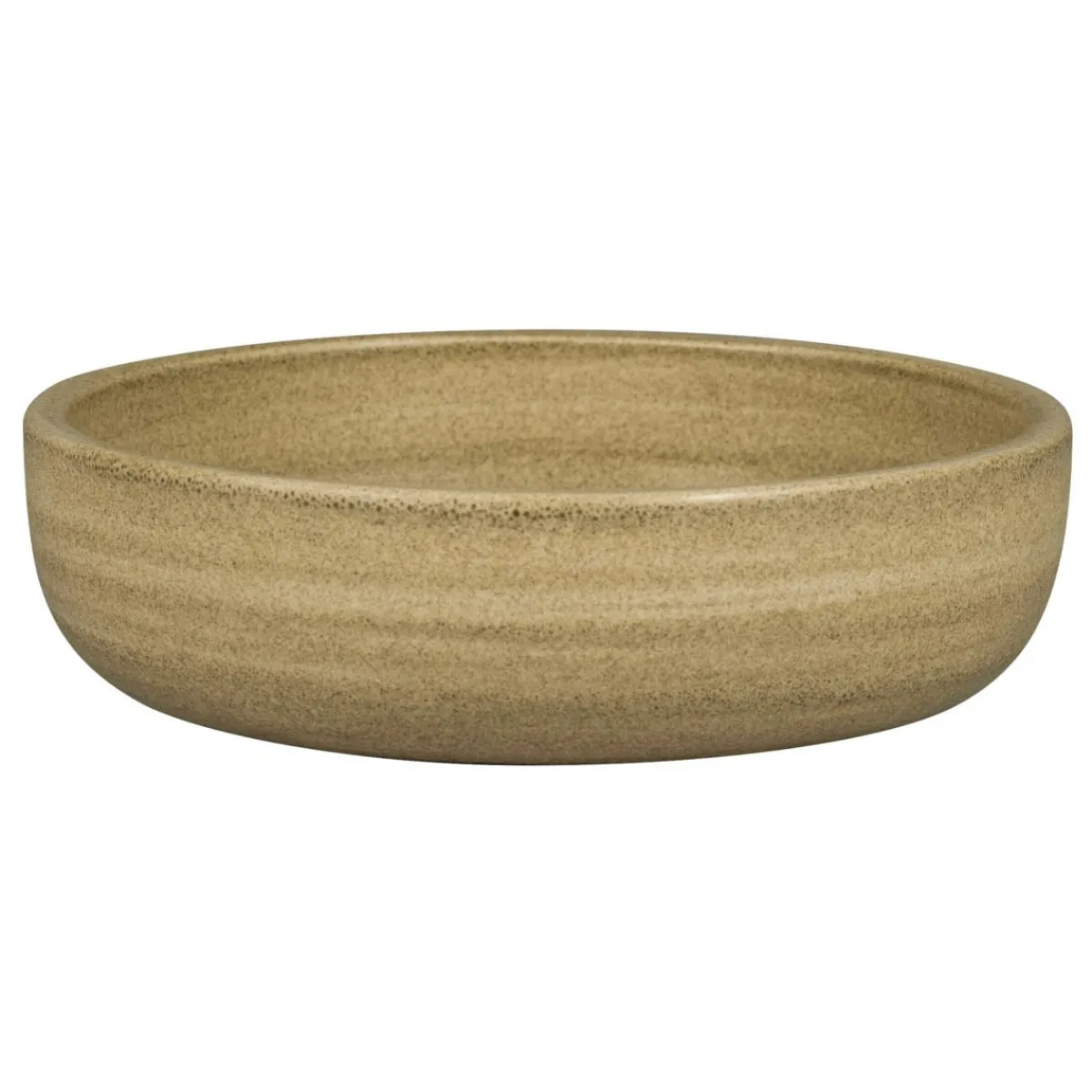 Assiette coupe creuse rond beige porcelaine vitrifiée Ø 16 cm Selva - RAK Sale