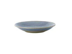 DUDSON Assiette coupe creuse rond bleu grès émaillé Ø 24,3 cm Evo Azure Sale