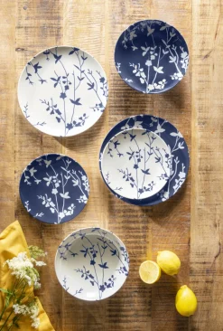 ESSENTIALS COLLECTION Assiette coupe creuse rond blanc porcelaine Ø 21 cm Flora Online
