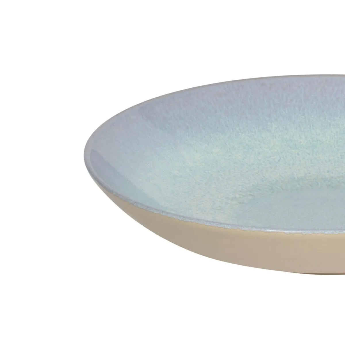 Assiette coupe creuse rond bleu porcelaine Ø 26 cm Azure - ACCOLADE Best