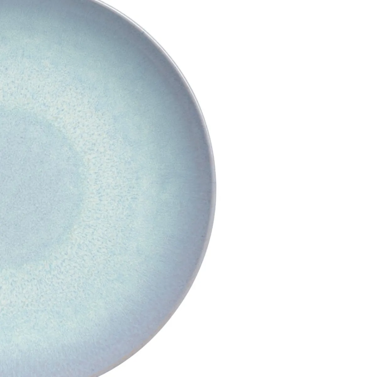 Assiette coupe creuse rond bleu porcelaine Ø 26 cm Azure - ACCOLADE Best