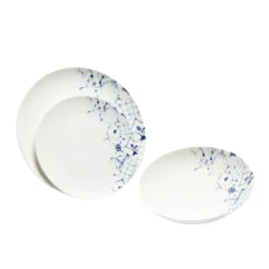 ESSENTIALS COLLECTION Assiette coupe creuse rond blanc porcelaine Ø 21 cm Corfu Hot