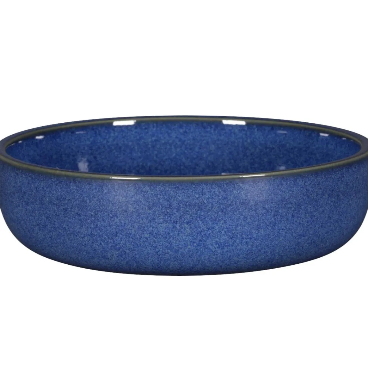 Assiette coupe creuse rond bleu porcelaine vitrifiée Ø 16 cm stone Ease - RAK Outlet