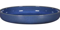 RAK Assiette coupe creuse rond bleu porcelaine vitrifiée Ø 29,7 cm stone Ease Hot